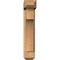 Ekena Millwork Westlake Craftsman Smooth Bracket w/ Offset Brace, Western Red Cedar, 5 1/2"W x 16"D x 28"H BKT0604X16X28WTL04SWR - alternate 4